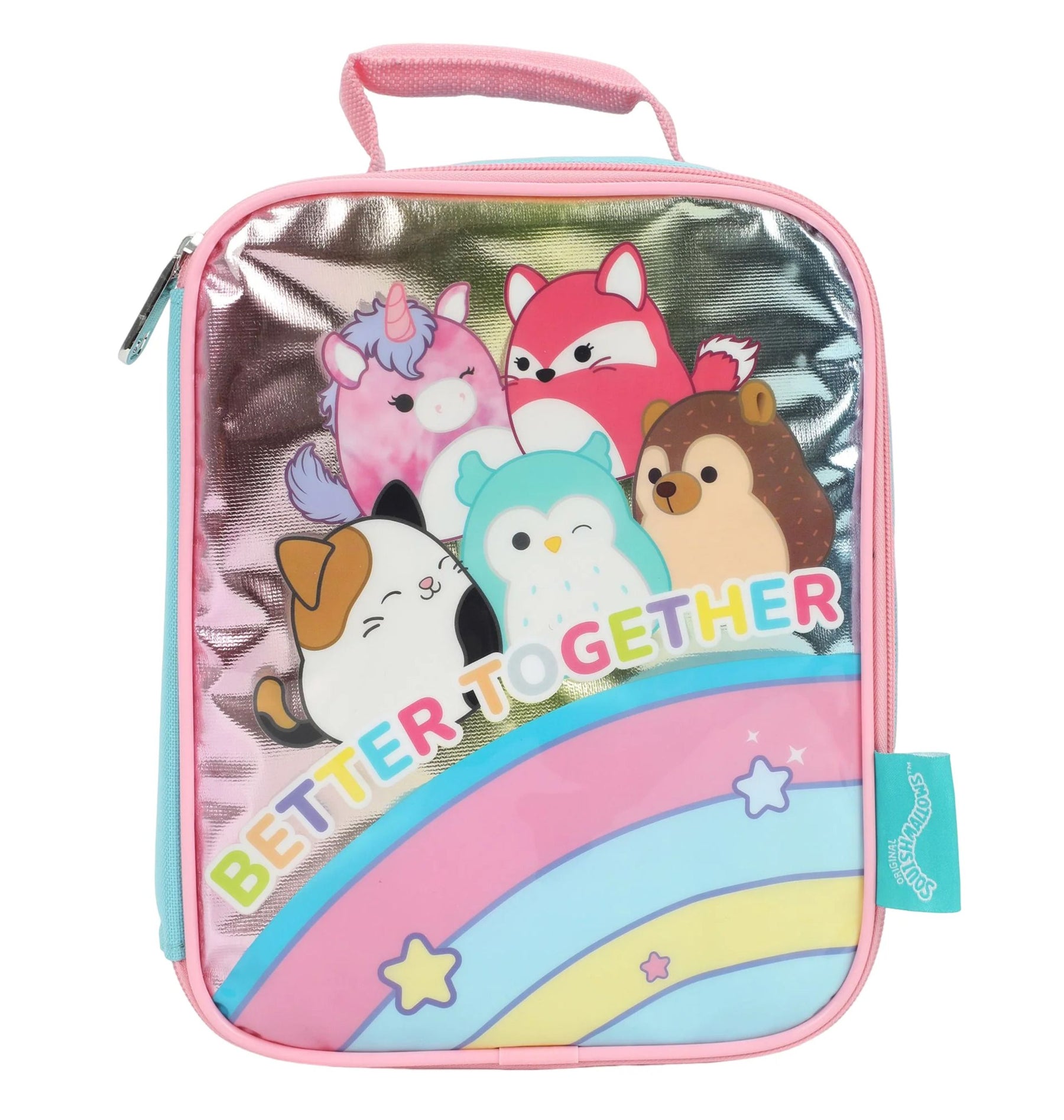 Pink Lunch Boxes & Bags Front