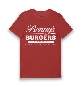 Red Printed T-shirt Front