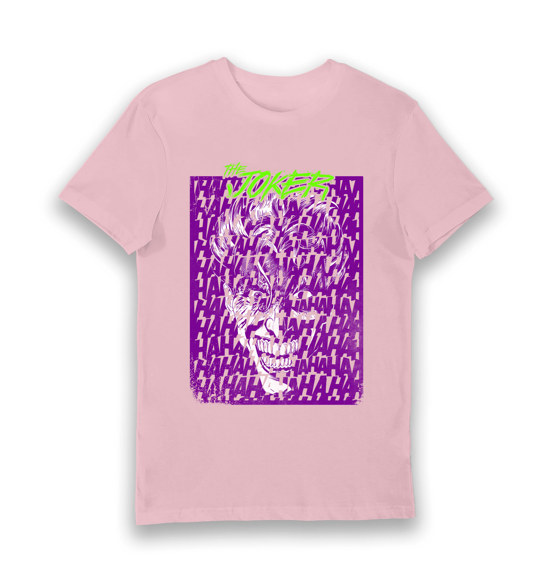 Pink Printed T-shirt Front