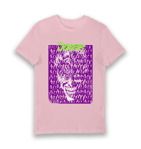 Pink Printed T-shirt Front