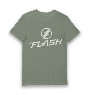 Khaki Printed T-shirt Front