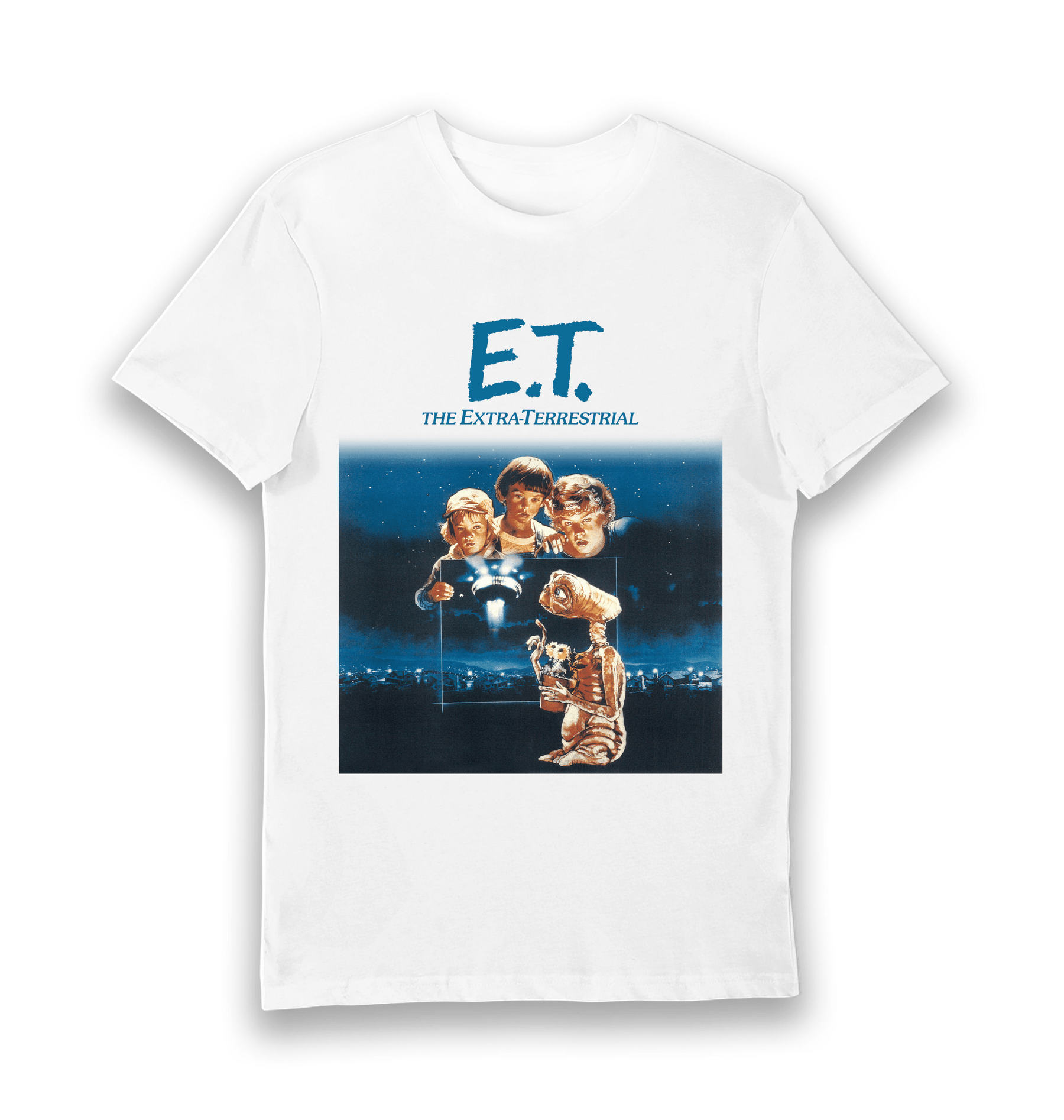 White Printed T-shirt Front
