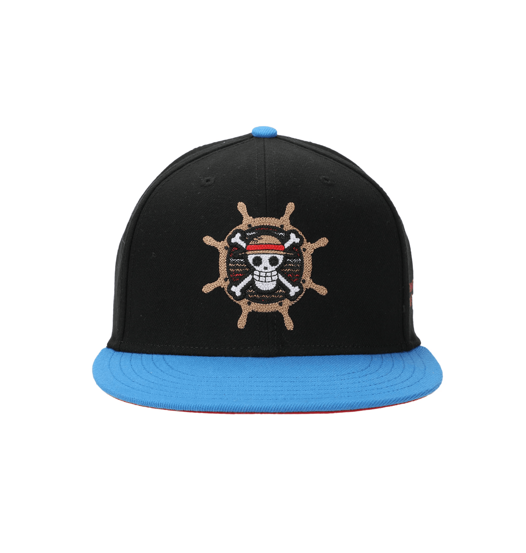 Black & Blue Caps Front