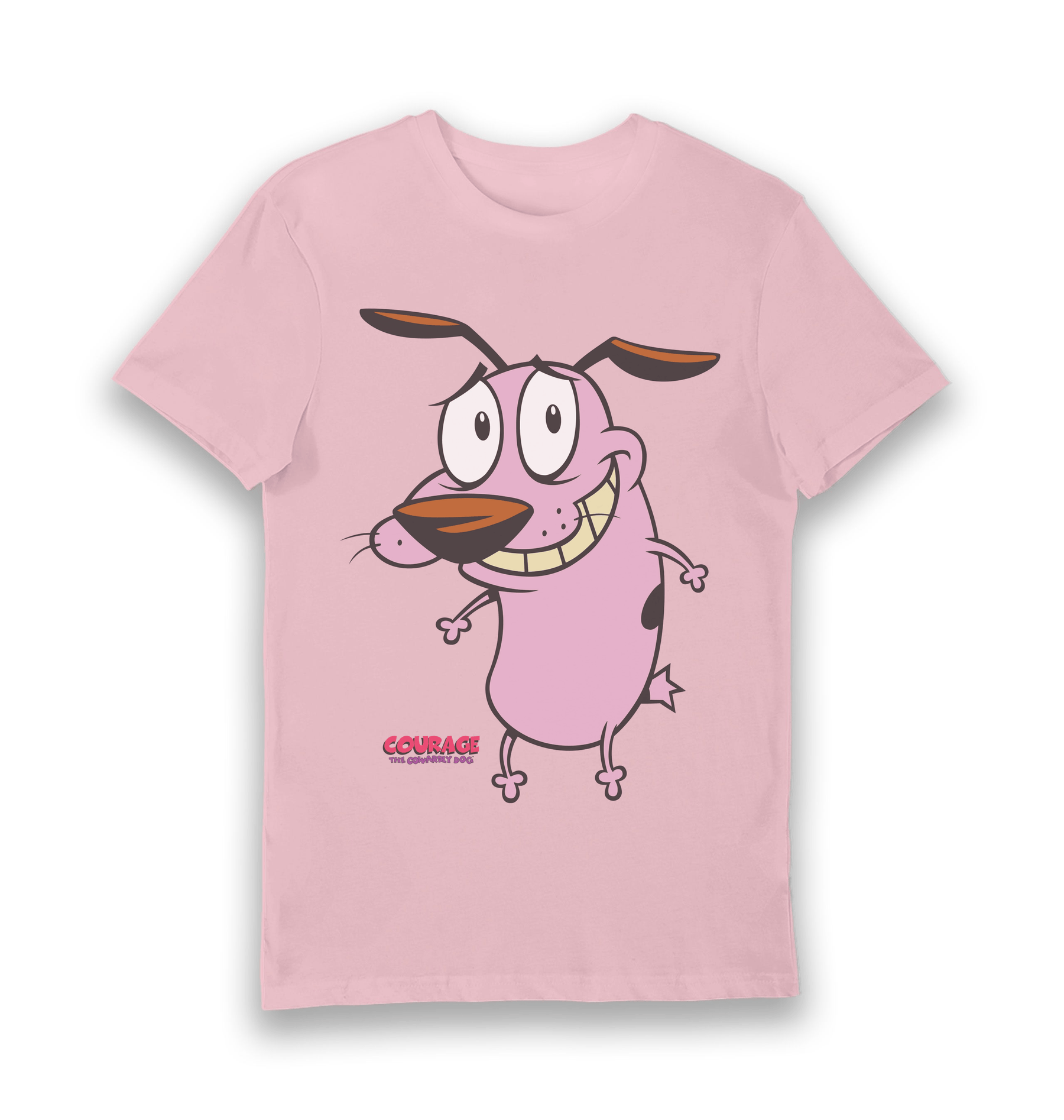 Pink Printed T-shirt Front