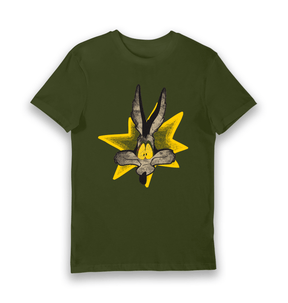 Forest Green Printed T-shirt Front
