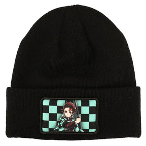 Black Beanie Front