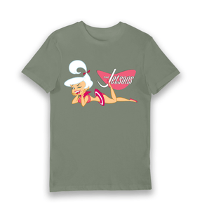 Khaki Printed T-shirt Front