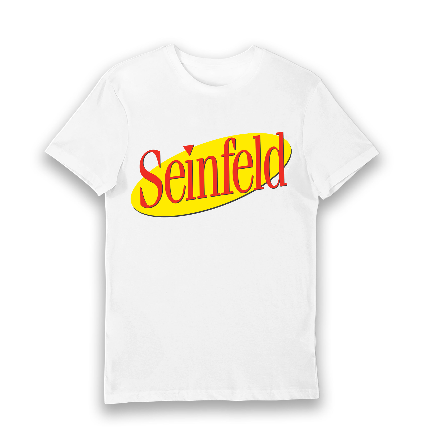 White Printed T-shirt Front