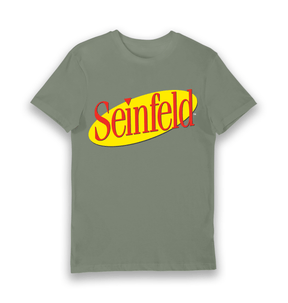 Khaki Printed T-shirt Front