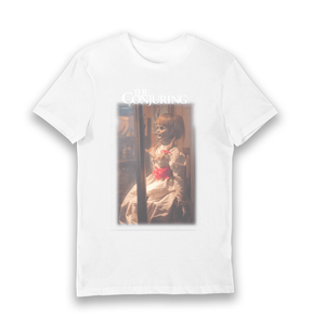 White Printed T-shirt Front