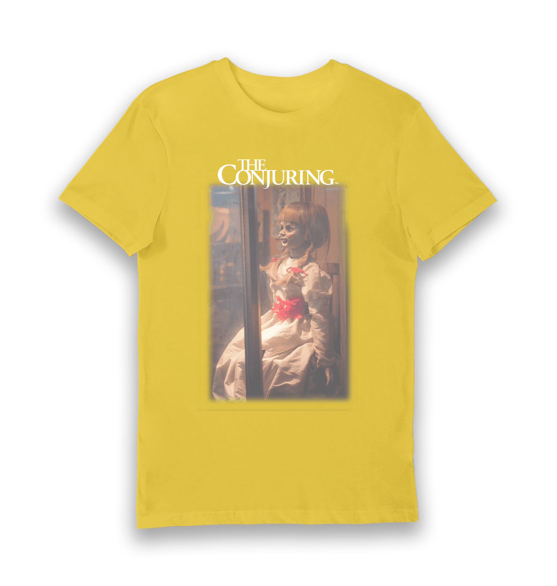 Yellow Printed T-shirt Front