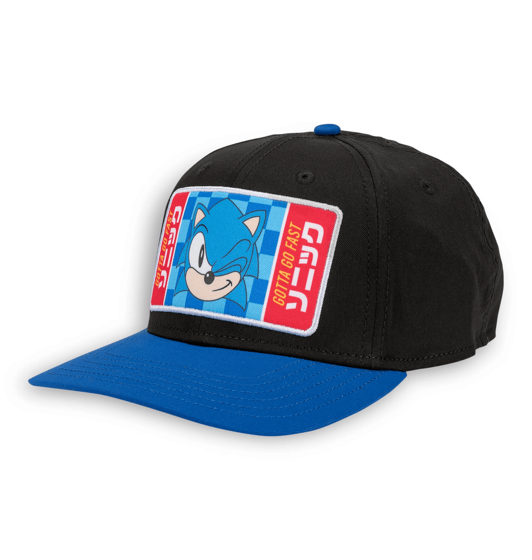 Black & Blue Caps Front