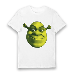 White Printed T-shirt Front