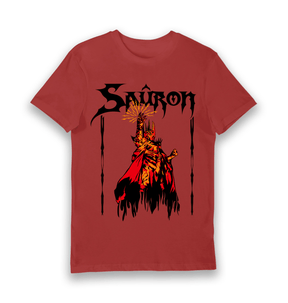 Red Printed T-shirt Front