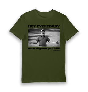 Forest Green Printed T-shirt Front
