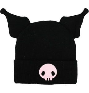 Black Beanie Front