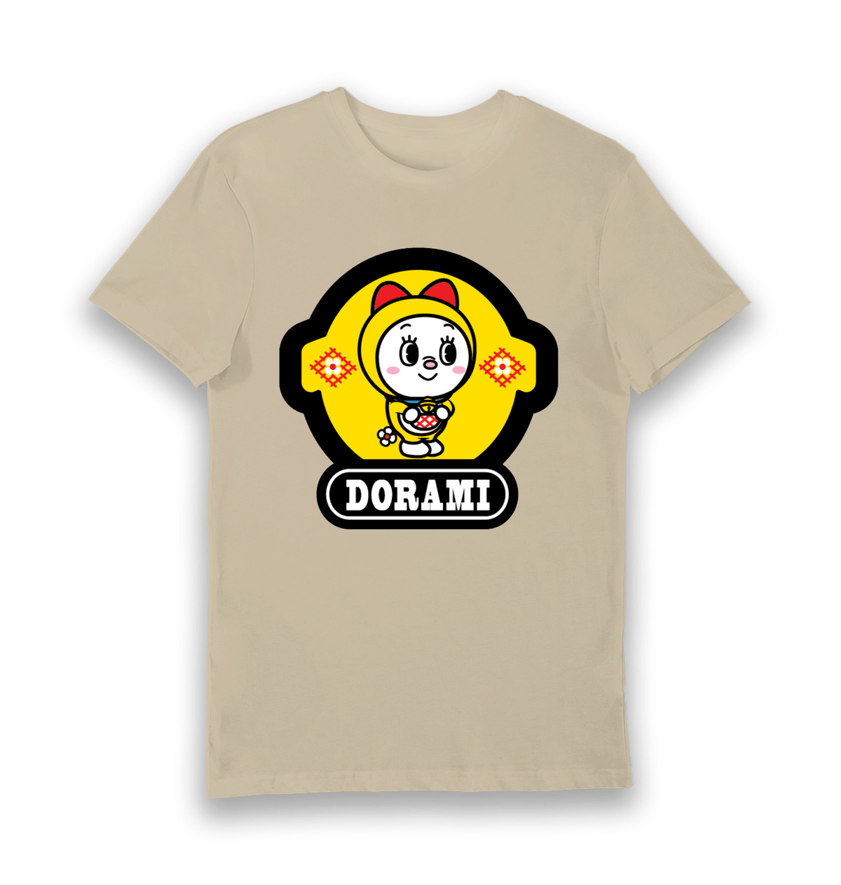 Sand Printed T-shirt Front