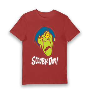 Red Printed T-shirt Front
