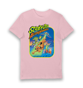 Pink Printed T-shirt Front