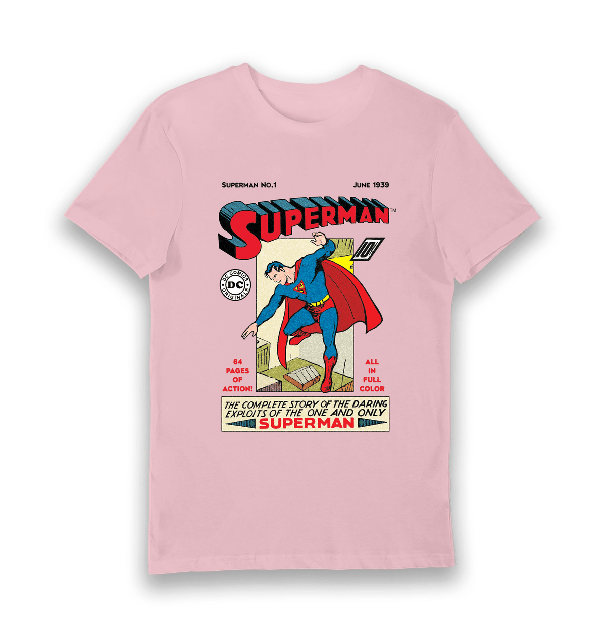 Pink Printed T-shirt Front