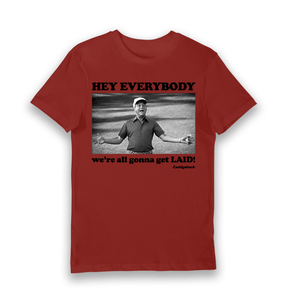 Brick Red Printed T-shirt Front