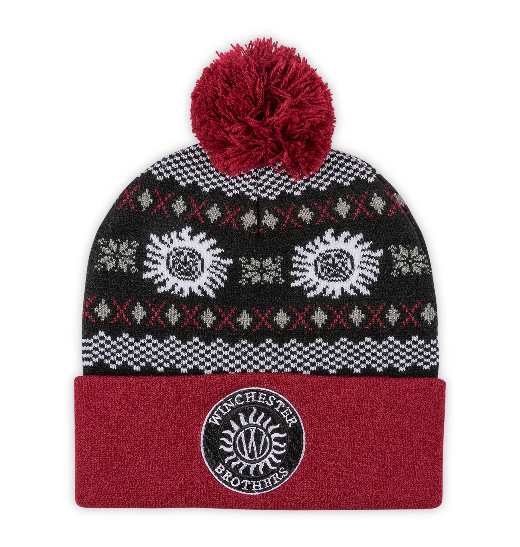 Black Beanie Front