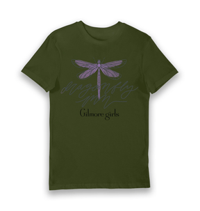 Forest Green Printed T-shirt Front