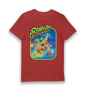 Red Printed T-shirt Front