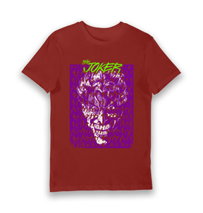 Brick Red Printed T-shirt Front