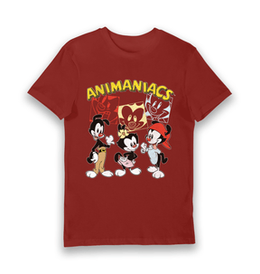 Brick Red Printed T-shirt Front