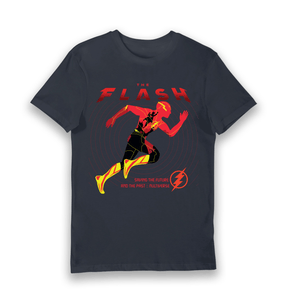 Navy Printed T-shirt Front