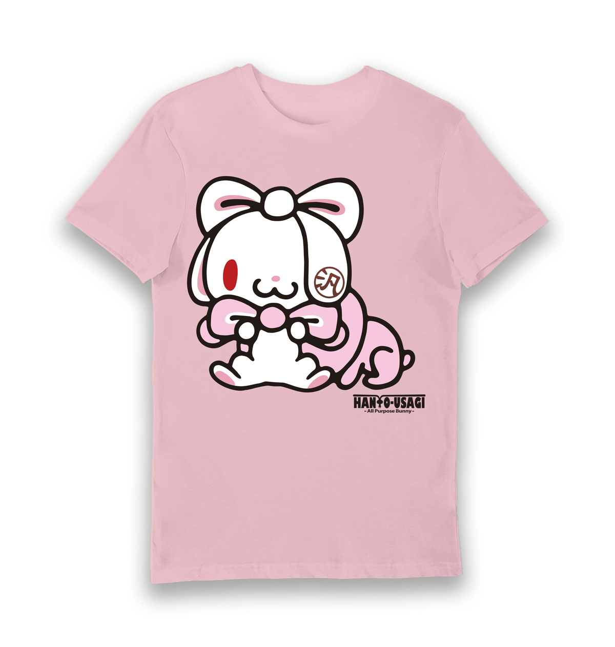 Pink Printed T-shirt Front
