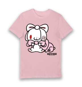 Pink Printed T-shirt Front