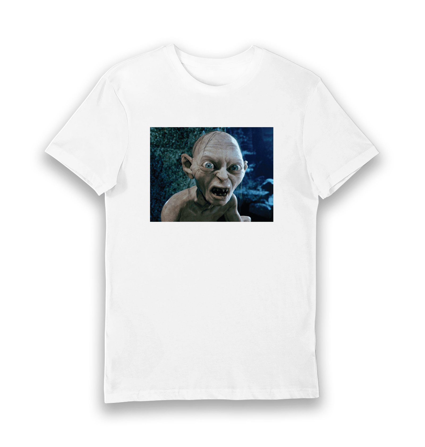 White Printed T-shirt Front