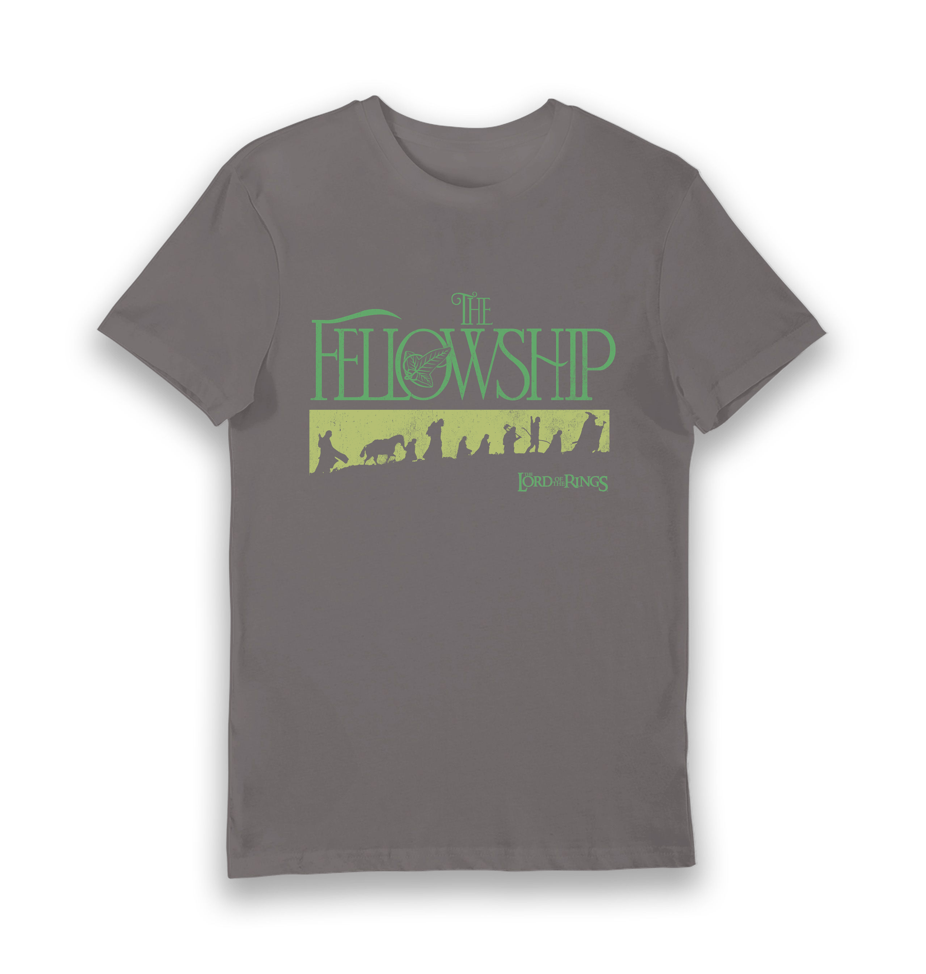 Charcoal Printed T-shirt Front