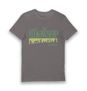 Charcoal Printed T-shirt Front