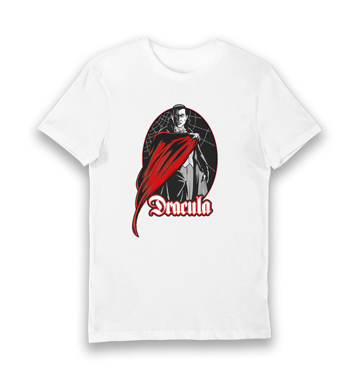 White Printed T-shirt Front