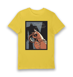 Yellow Printed T-shirt Front