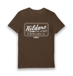 Brown Printed T-shirt Front