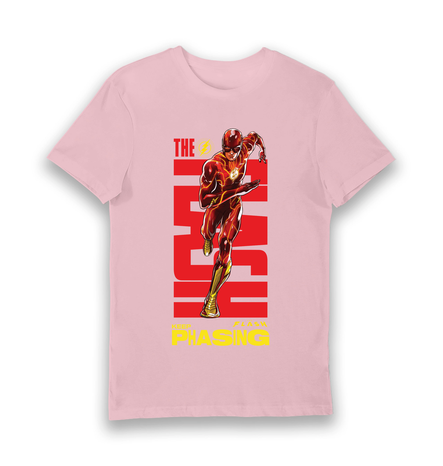 Pink Printed T-shirt Front
