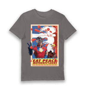 Charcoal Printed T-shirt Front