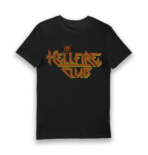 Black Printed T-shirt Front