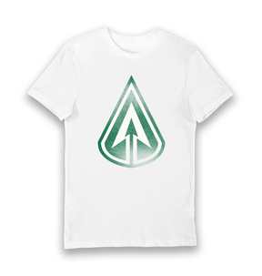 White Printed T-shirt Front