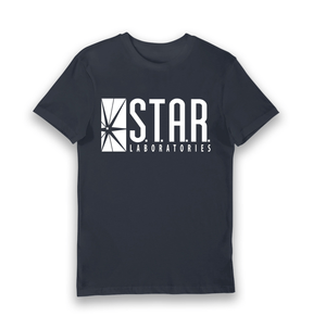 Navy Printed T-shirt Front