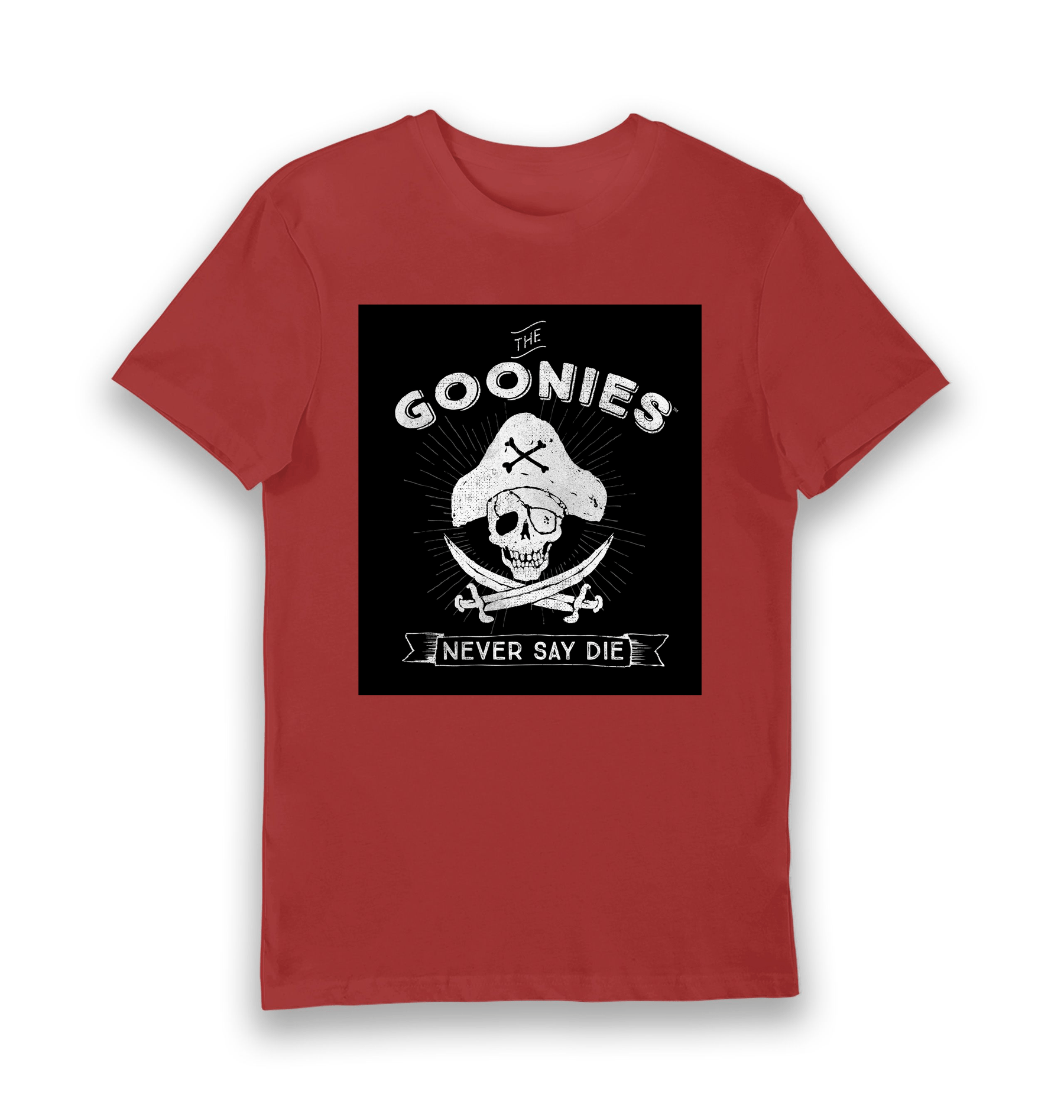 Red Printed T-shirt Front