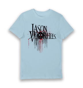Light Blue Printed T-shirt Front