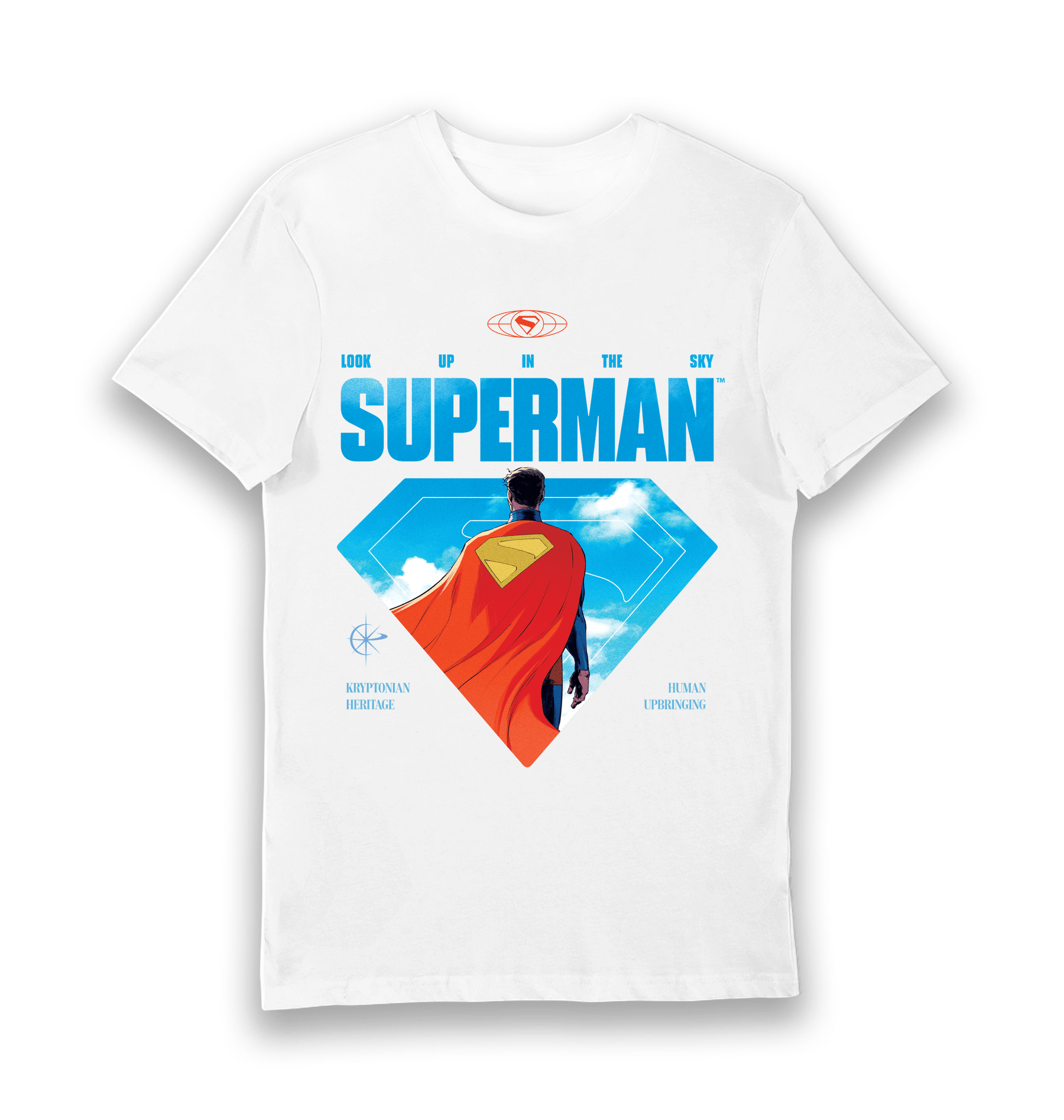 White Printed T-shirt Front