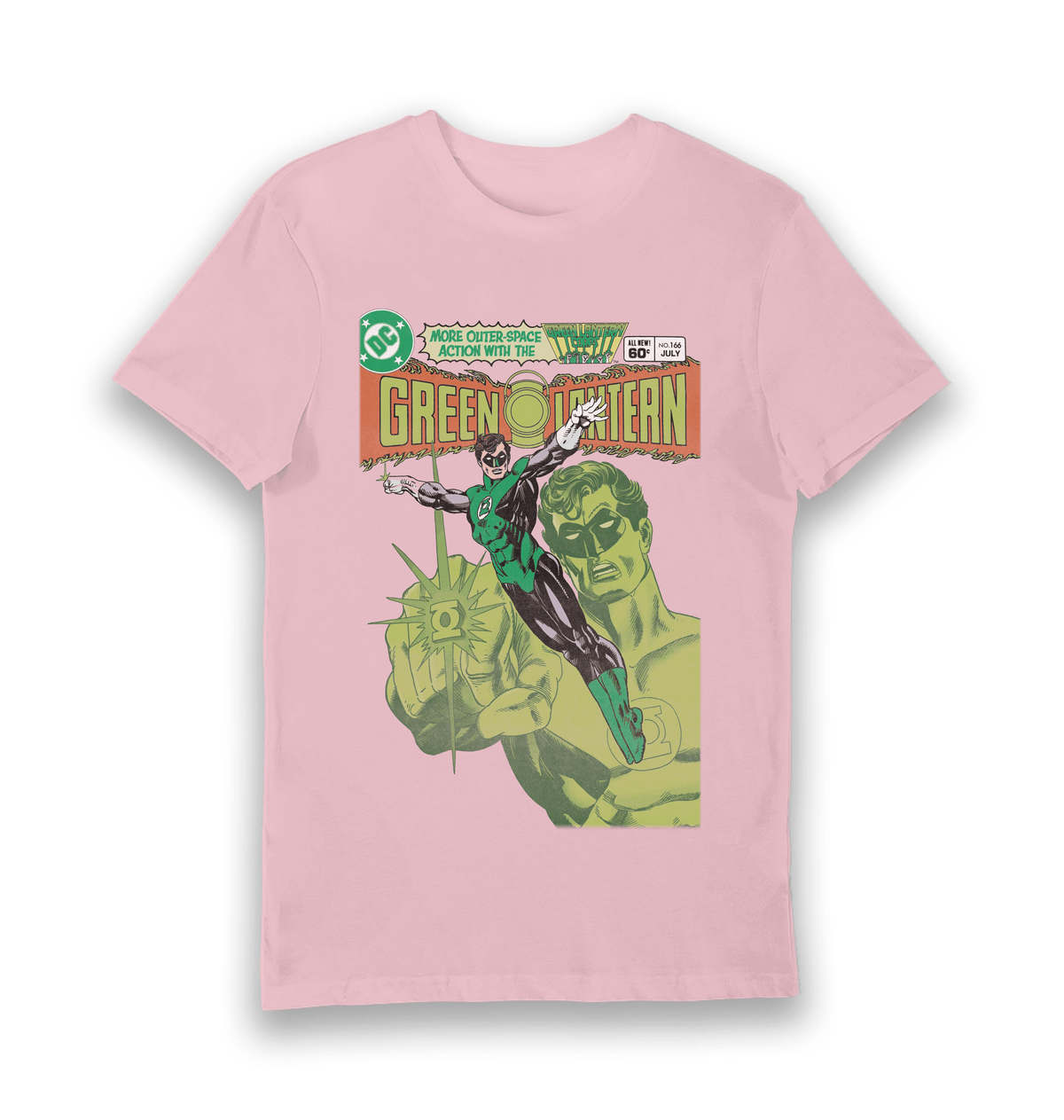 Pink Printed T-shirt Front