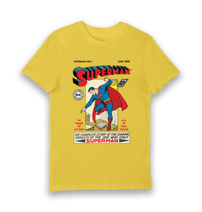 Yellow Printed T-shirt Front