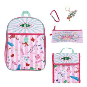pink Backpacks Front
